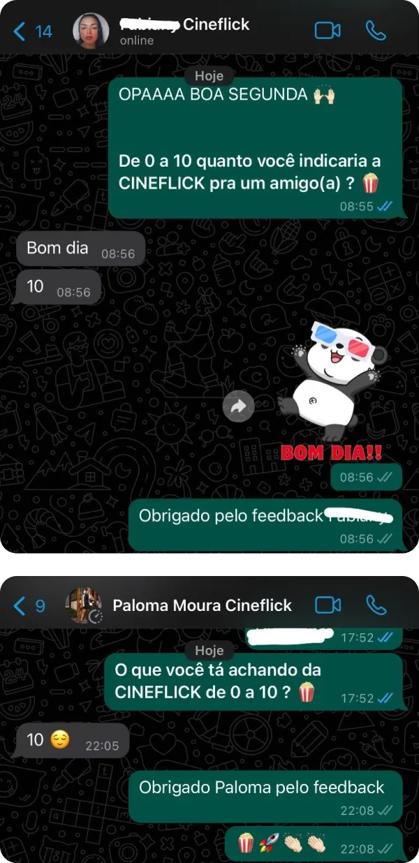 Cineflicks prova social 4
